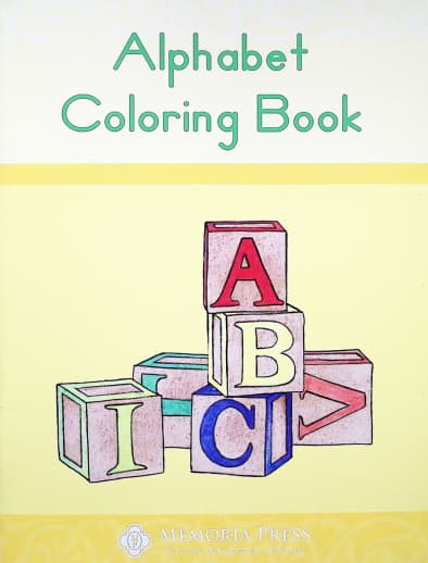 Memoria Press Alphabet Coloring Book