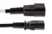 AC Power Cord, C14 to C13, 18 AWG, 5ft, Black