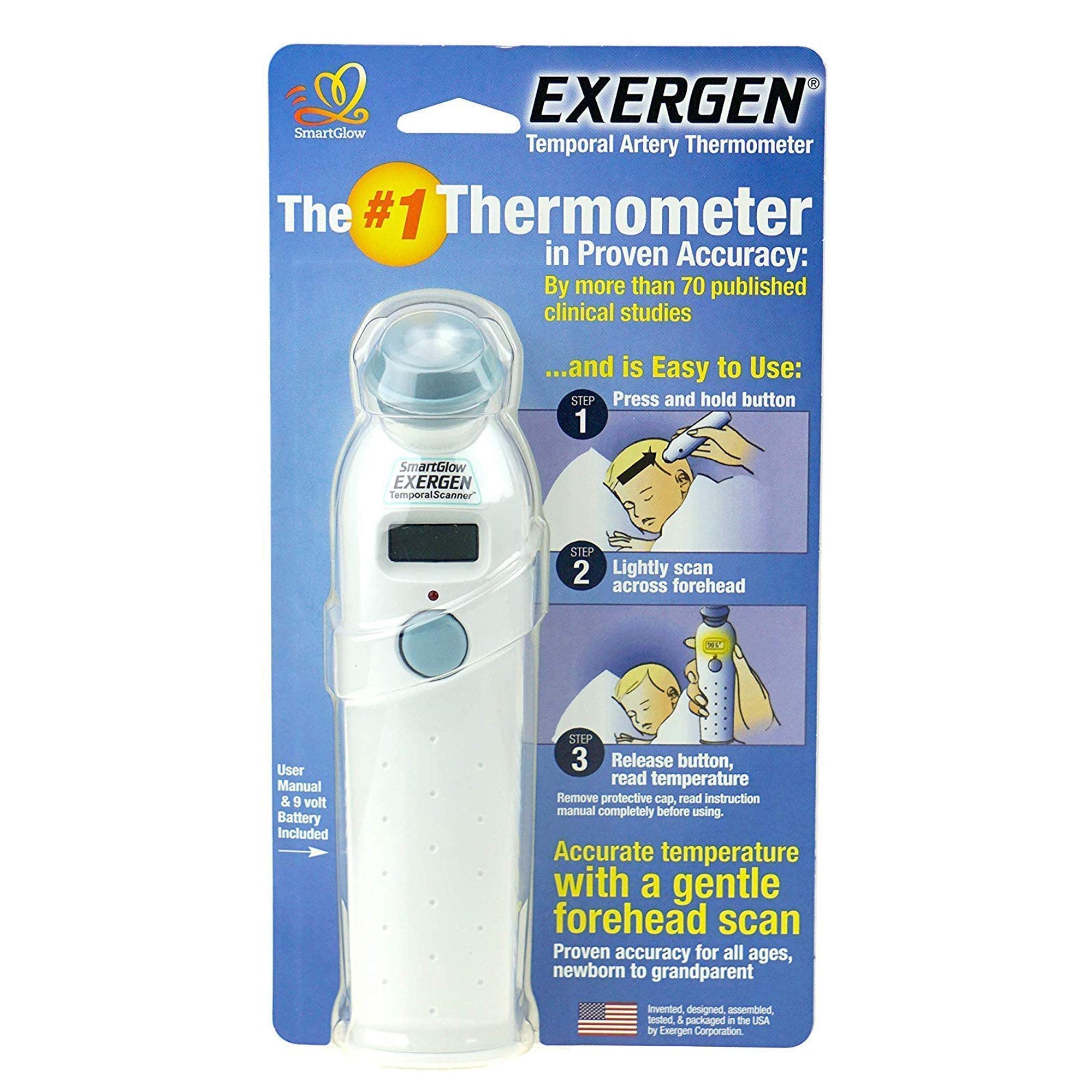 Exergen TemporalScanner Digital Thermometer MK 518379