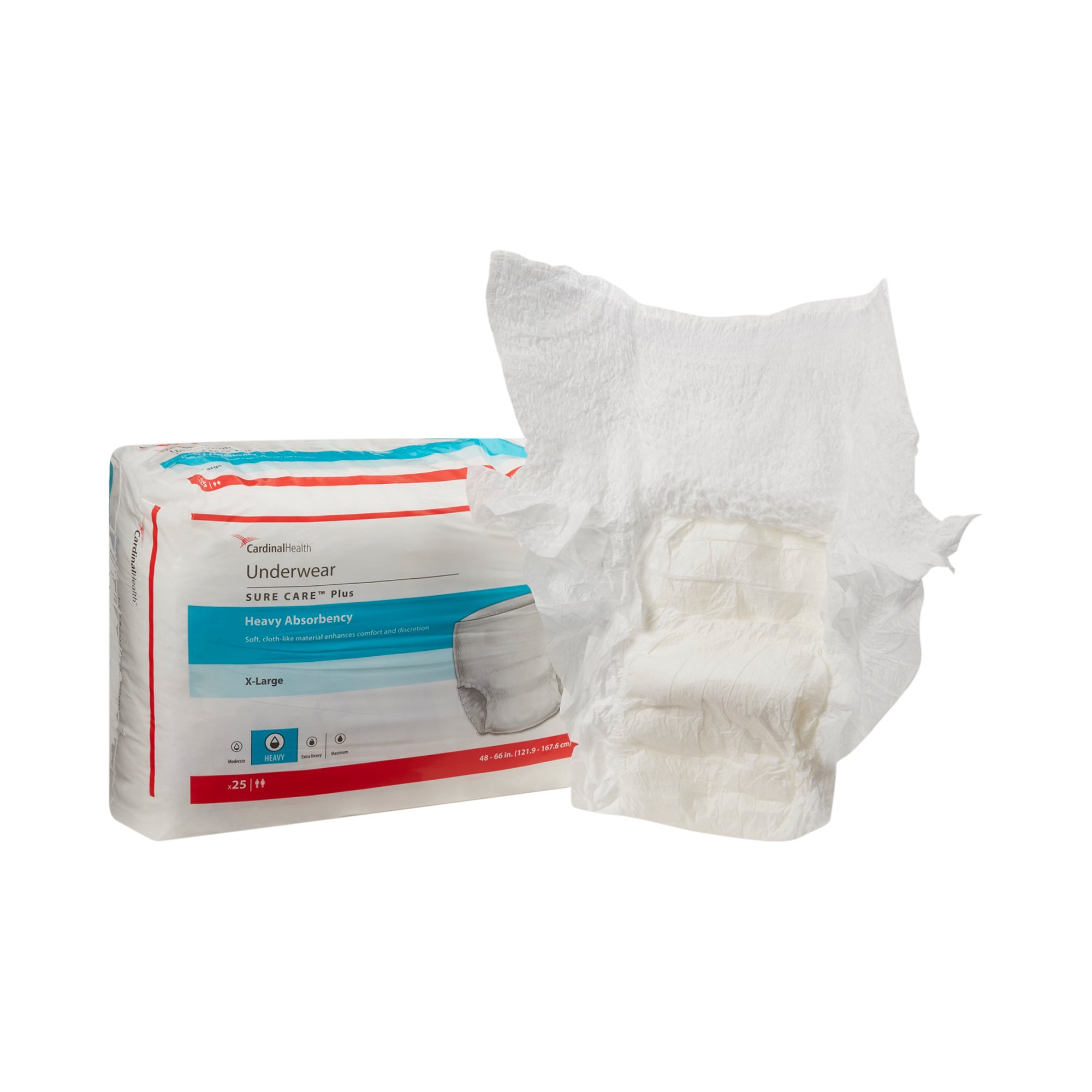 Sure Care Plus Heavy Absorbent Underwear, Extra Large MK 829960