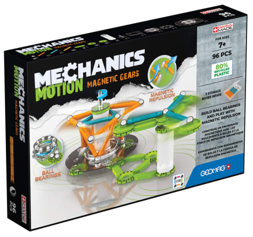 Geomag Mechanics Motion Magnetic Gears (96 pieces)