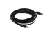 USB 2.0 A to B Cable, Black, 15ft