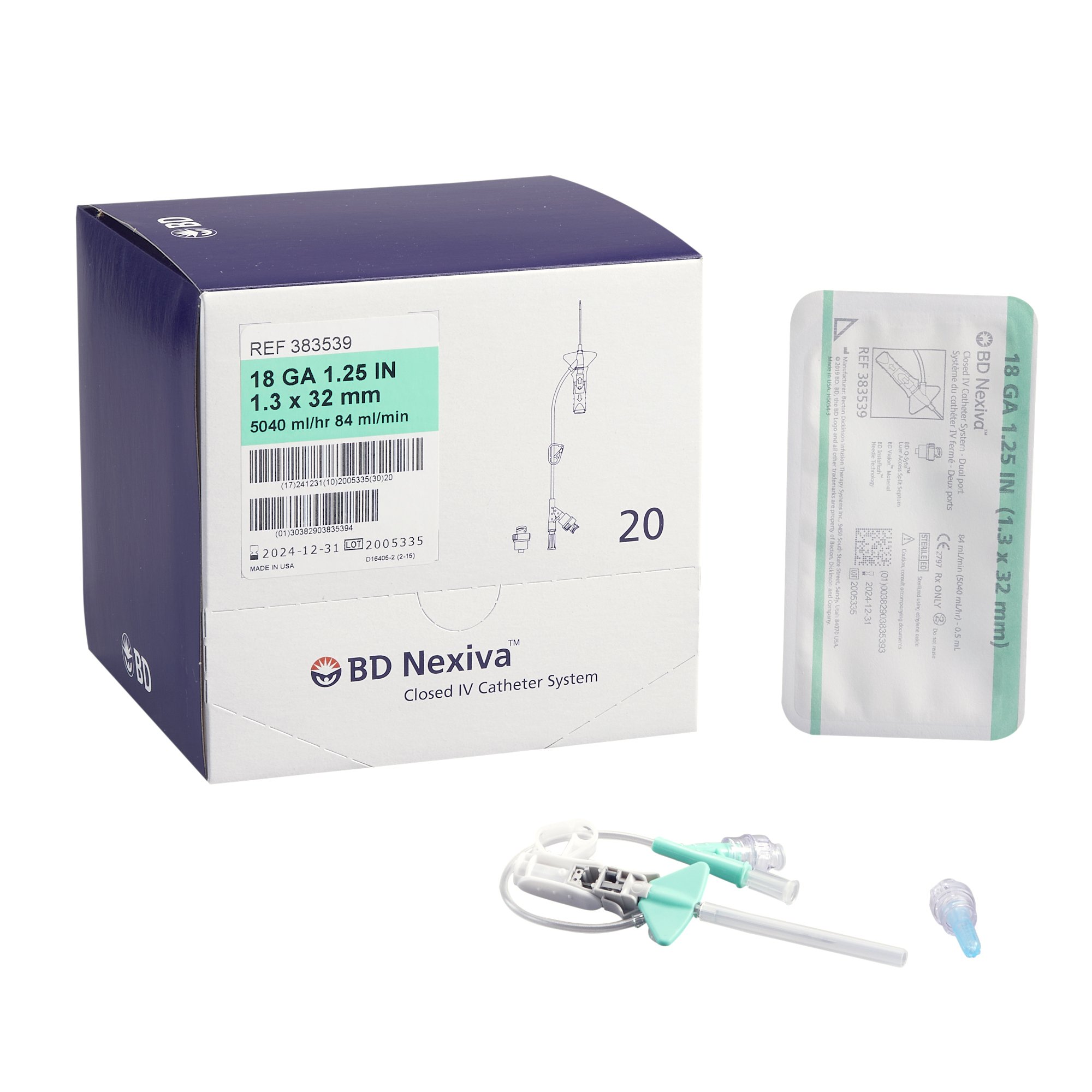 Nexiva Closed IV Catheter MK 666161