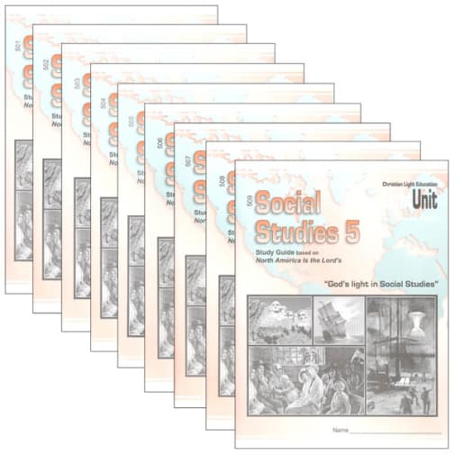 Social Studies 501-509 LightUnit Set Sunrise Edition