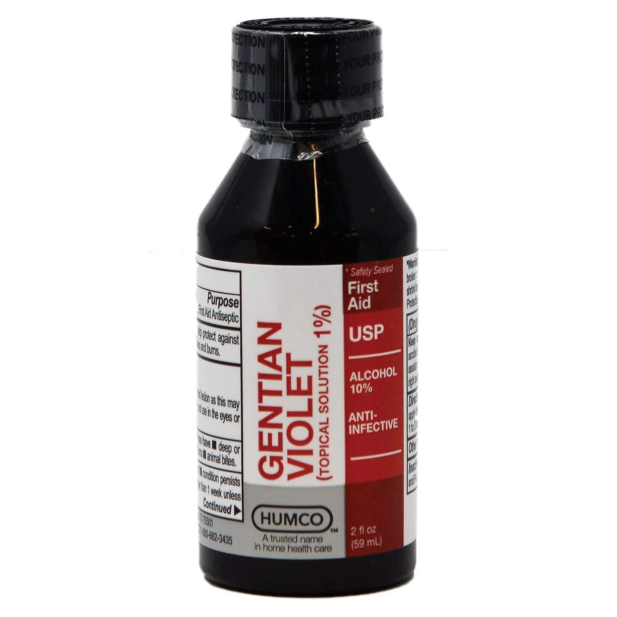 Humco Gentian Violet First Aid Antibiotic, 2-ounce Bottle MK 713309