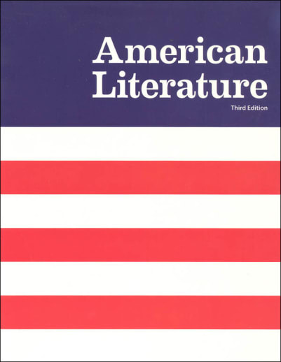 BJU Press American Literature Student Text 3rd Edition (new paper)