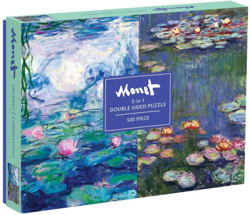 Monet 2-in-1 Double Sided Puzzle (500 Pieces)