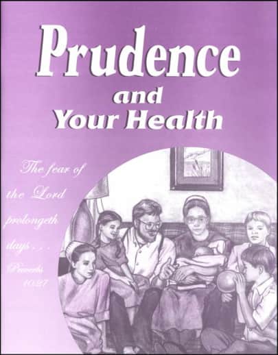 Prudence and Your Health Workbook