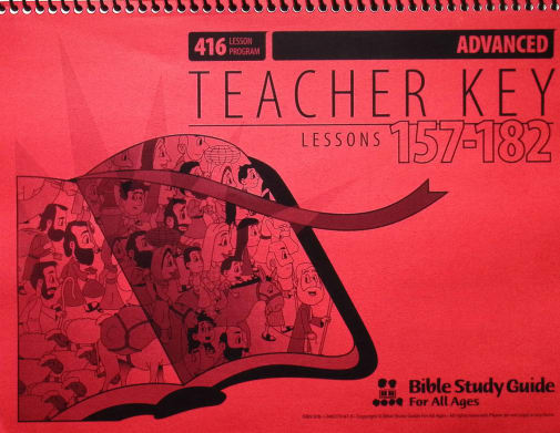 Advanced Teacher Key for Lessons 157-182