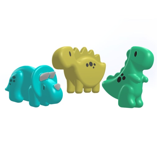 Dinosaur Bath Pals (Set of 3)