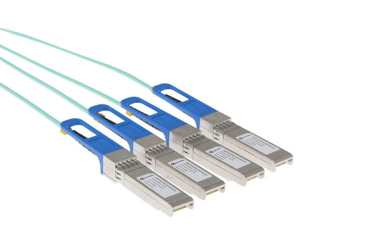 Cisco 40GBASE QSFP Active Optical Breakout Cable, 10 Meters, QSFP-4X10G-AOC10M, New, Compatible Cisco 40GBASE QSFP Active Optical Breakout Cable, 10 Meters, QSFP-4X10G-AOC10M, New, Compatible