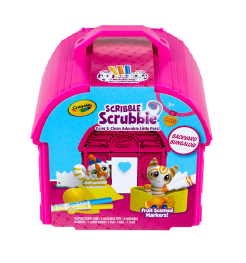 Crayola Scribble Scrubbie Pets! Backyard Bungalow