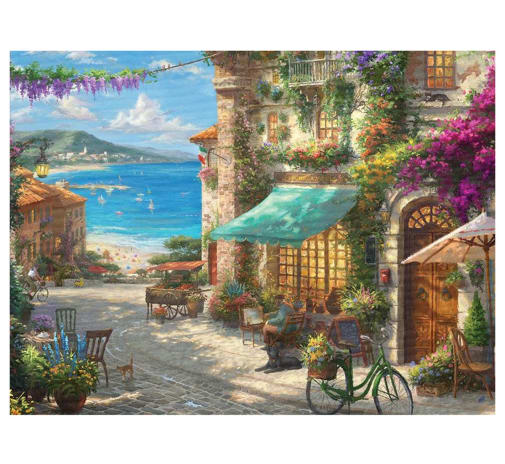 Large Paint by Number - Italian Cafe (Kinkade)