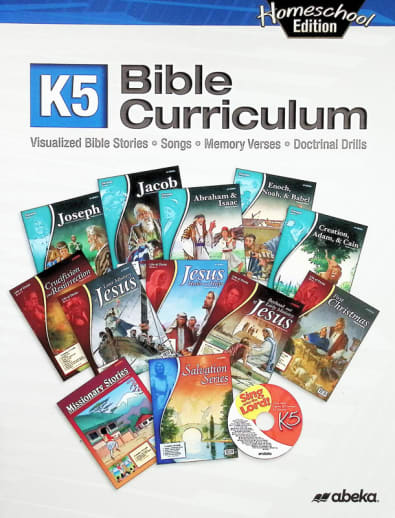 Abeka Homeschool K5 Bible Curriculum