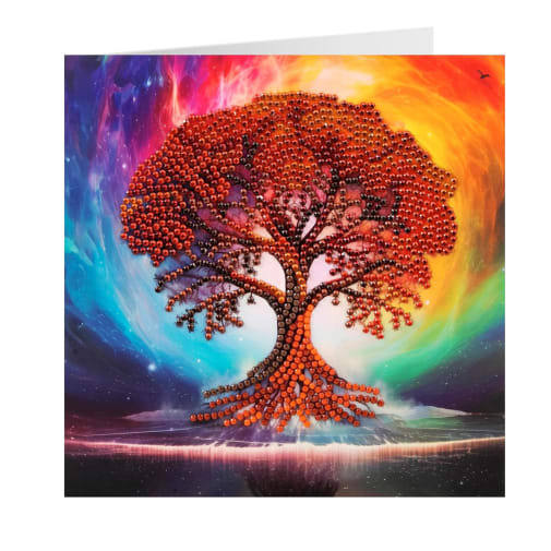 Crystal Art Card Kit: Tree of Life