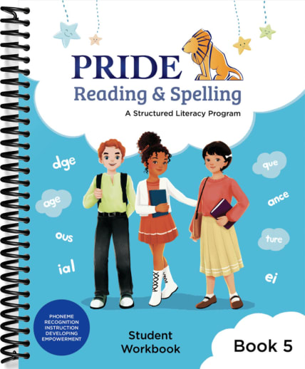 PRIDE Reading & Spelling Program Blue Book 5 Student Book (3rd Edition)