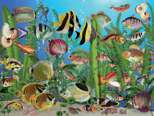 Cobble Hill Aquarium Puzzle (275 piece)