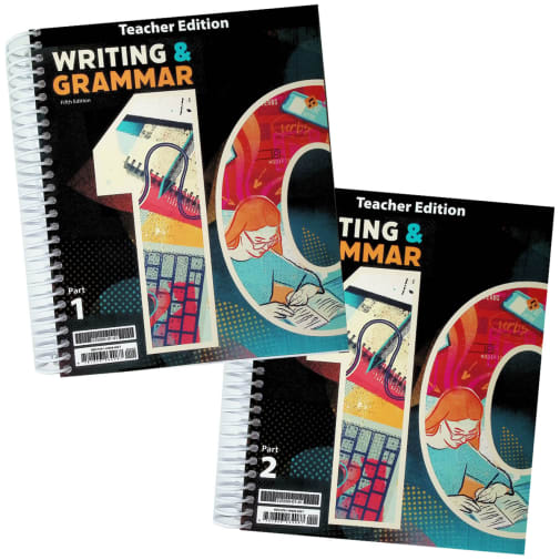 BJU Press Writing & Grammar 10 Teacher Edition 5th Edition