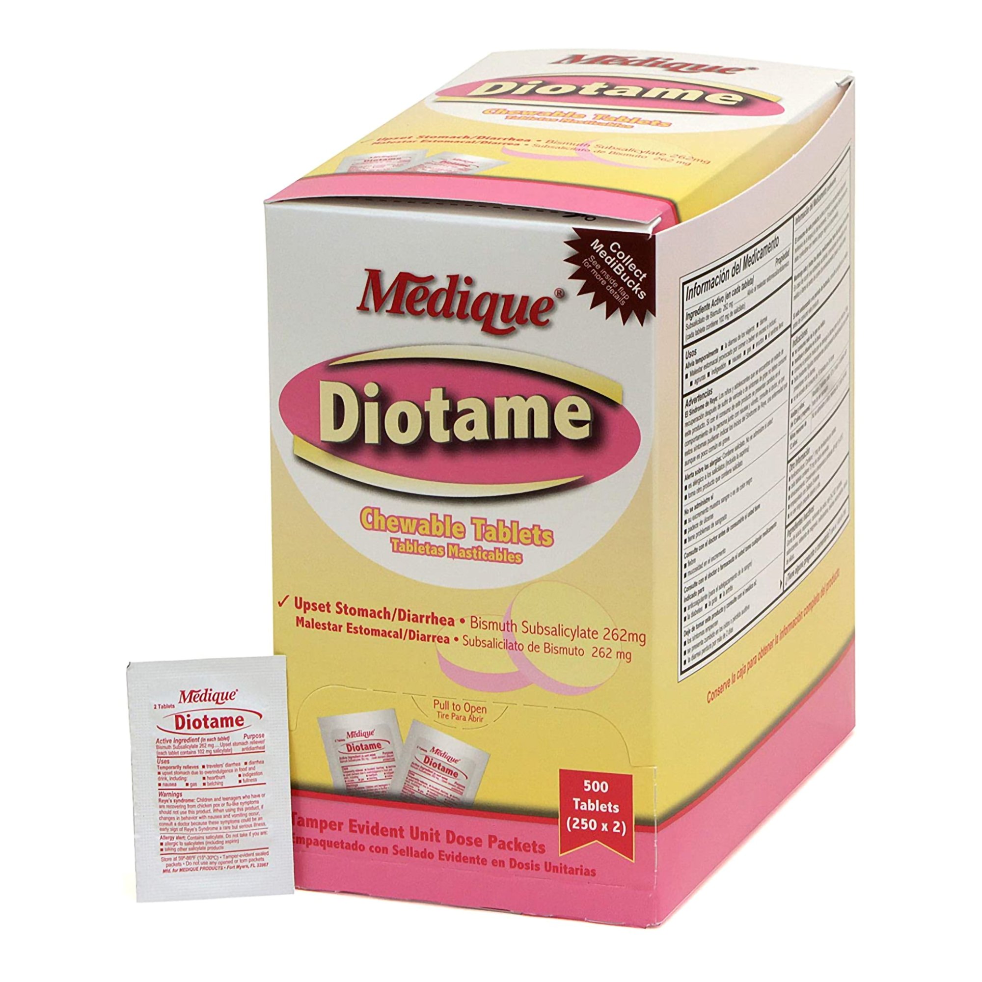 Diotame Bismuth Subsalicylate Anti-Diarrheal MK 260637