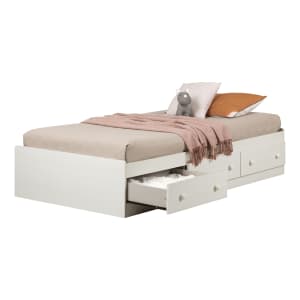 Base para cama individual con 3 cajones