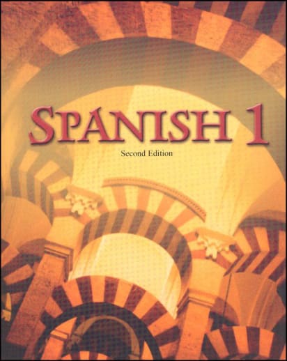 Spanish 1 Student Text 2nd Edition (copyright update)