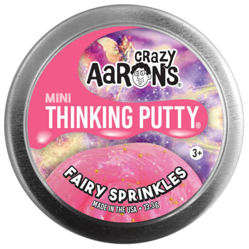 Crazy Aaron's Fairy Sprinkles Thinking Putty 2" Mini Tin