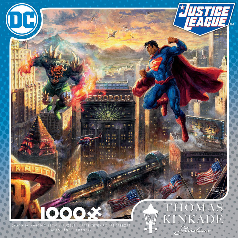 Superman: Man of Steel Jigszzw Puzzle (Thomas Kinkade DC