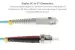 15M SC-ST OM3 10 Gig 50/125 Multimode Duplex UPC Fiber Patch Cable
