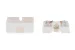 RJ11 Single Port Surface Mount Jack White