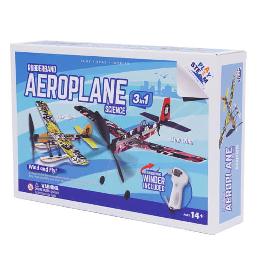 Rubber Band Aeroplane Science 3 in 1