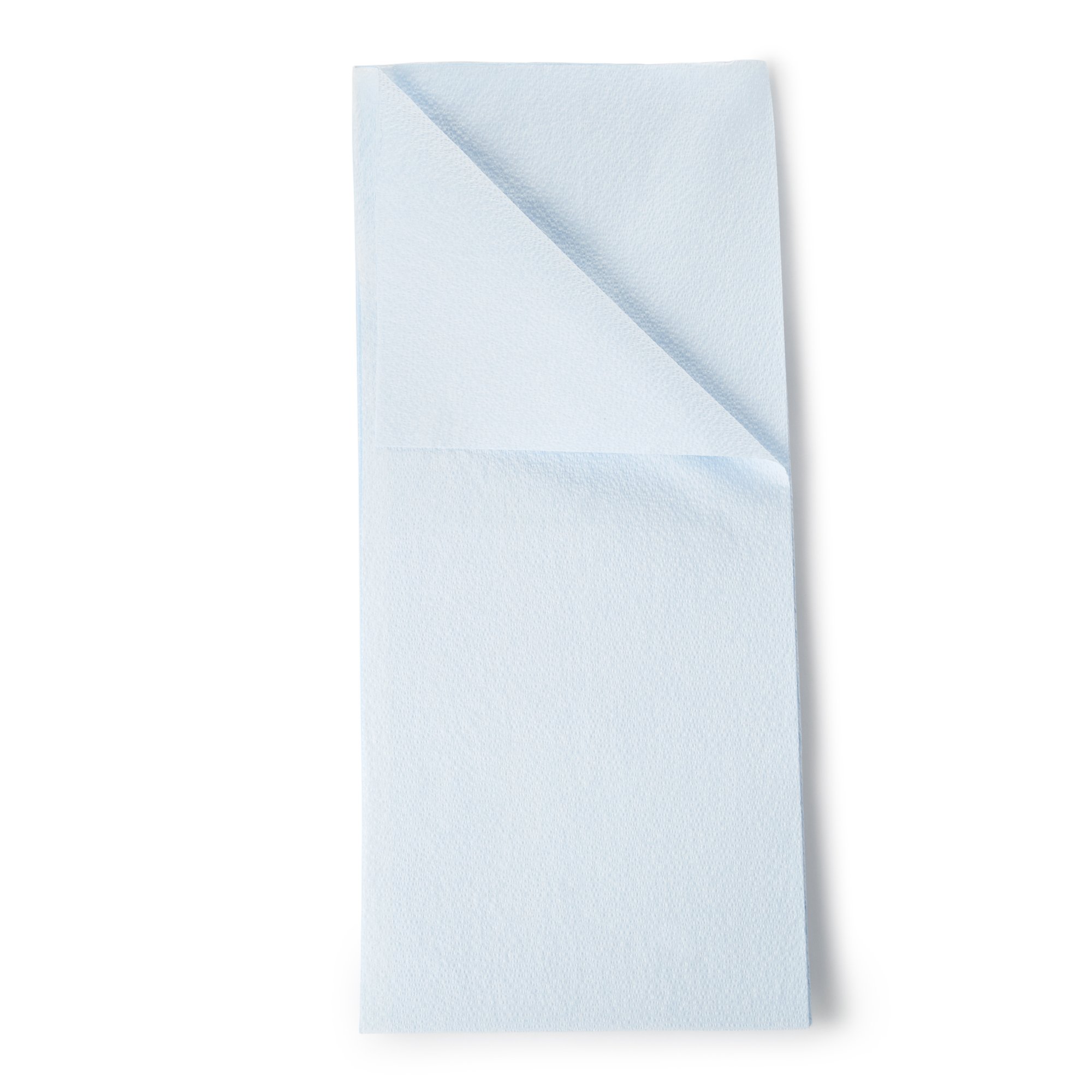 Tidi Everyday Blue Flat Stretcher Sheet, 40 x 90 Inch MK 422278