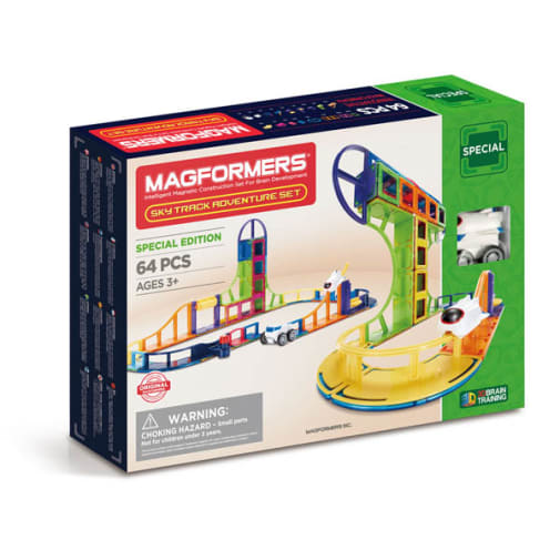 Magformers - Sky Track Adventure 64 Piece Set