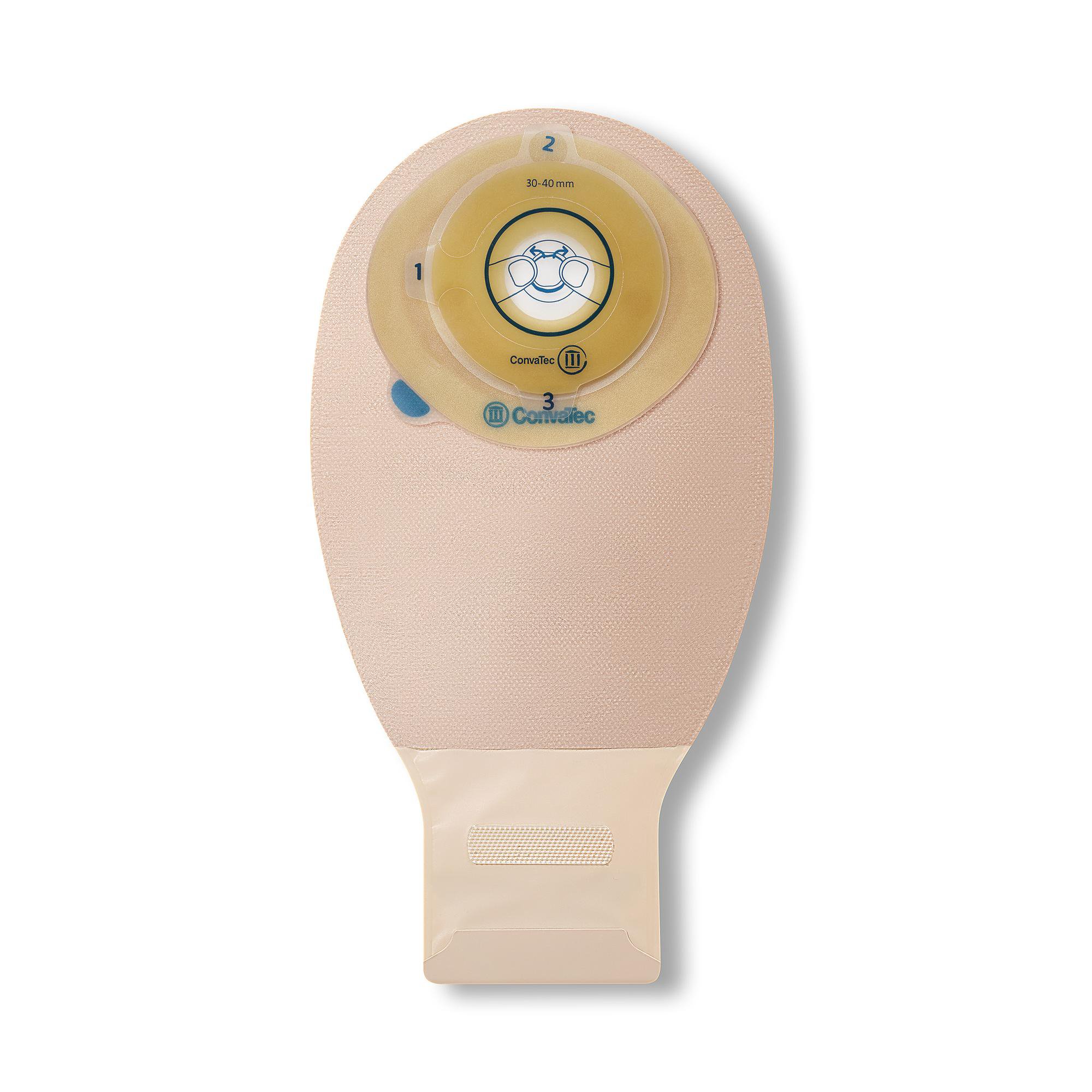 Esteem Transparent Ostomy Pouch, Cut to Fit Stomas 20  30mm MK 902070