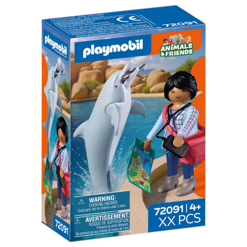 Dolphine and Visitor (Animal & Friends)