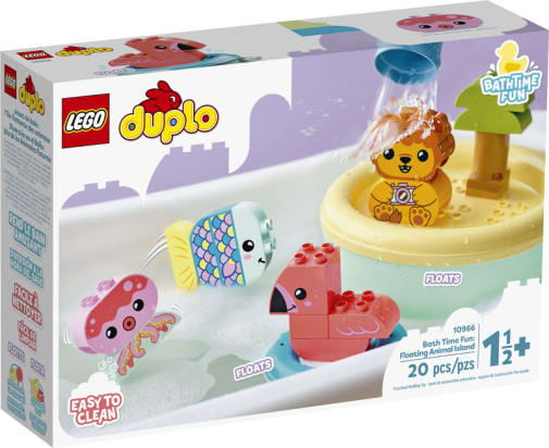 LEGO DUPLO My First Bath Time Fun: Floating Animal Island (10966)