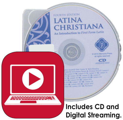 Latina Christiana Pronunciation CD & Digital Streaming, Fourth Edition
