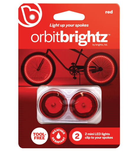 Orbit Brightz Bike Tire Lights - Red