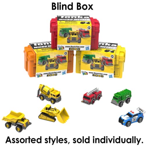 Tonka Micro Metals - Single (assorted style)