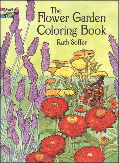 Flower Garden Coloring Book