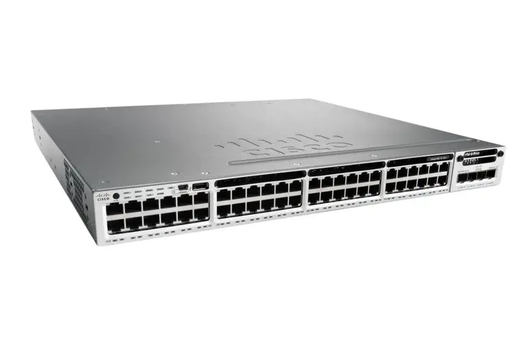 Cisco Catalyst 3850 Series Switch, 48 Port, PoE+, WS-C3850-48P-E, Refurbished, Original Cisco Catalyst 3850 Series Switch, 48 Port, PoE+, WS-C3850-48P-E, Refurbished, Original