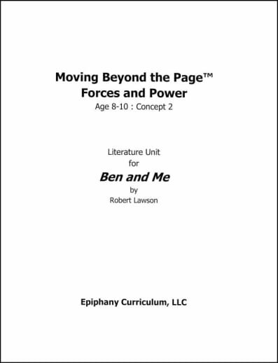 Ben and Me - Additional Set of Student Activity Pages