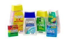 Tums Ultra Strength 1000 Antacid Chewable Tablets Assorted Berries MK 570798