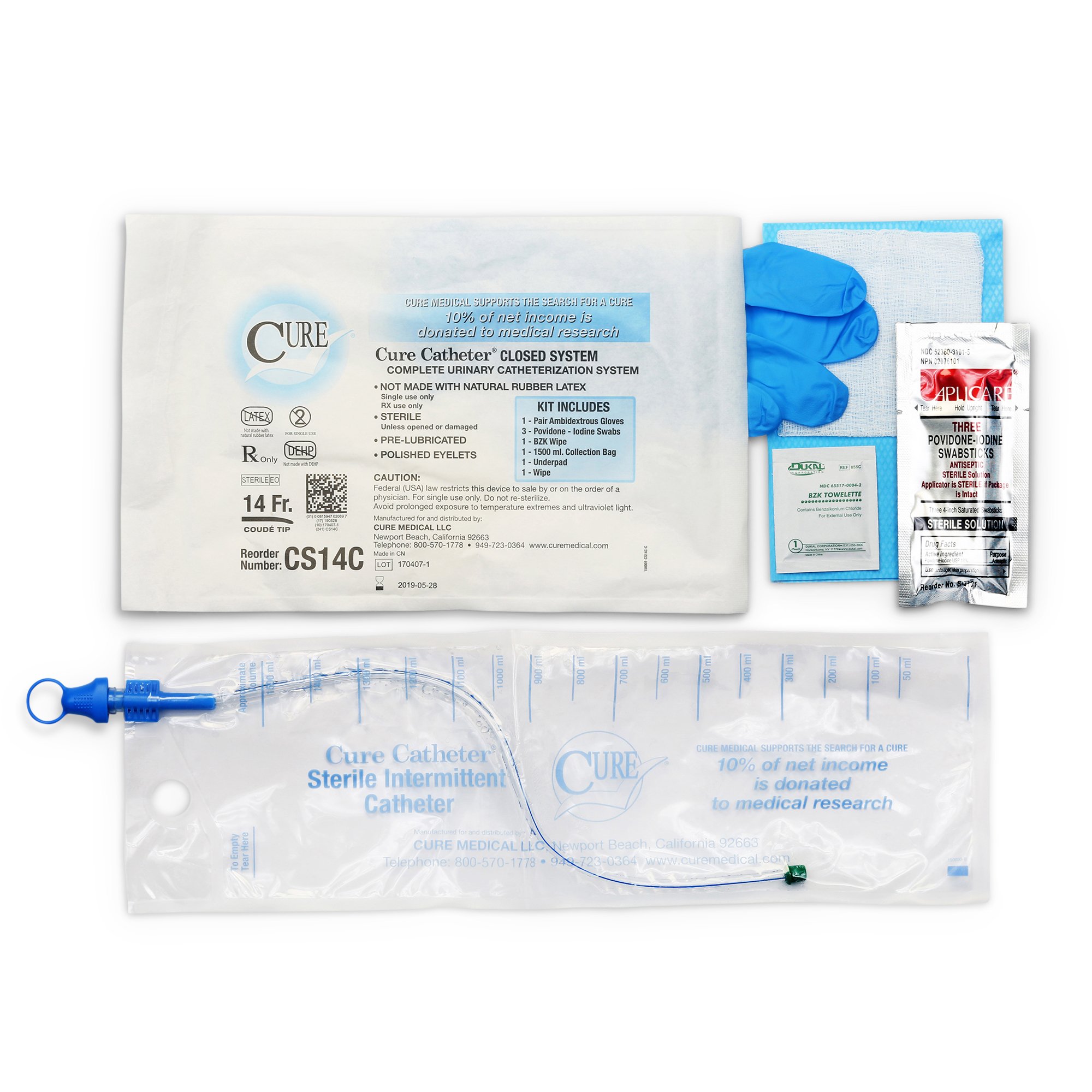 Cure Catheter Intermittent Catheter MK 929062