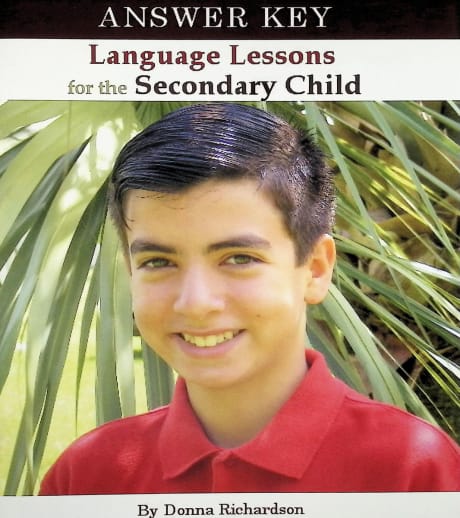 Language Lessons for the Secondary Child Answer Key