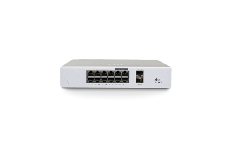 Cisco Meraki MS130 Switch, MS130-12X-HW, Refurbished