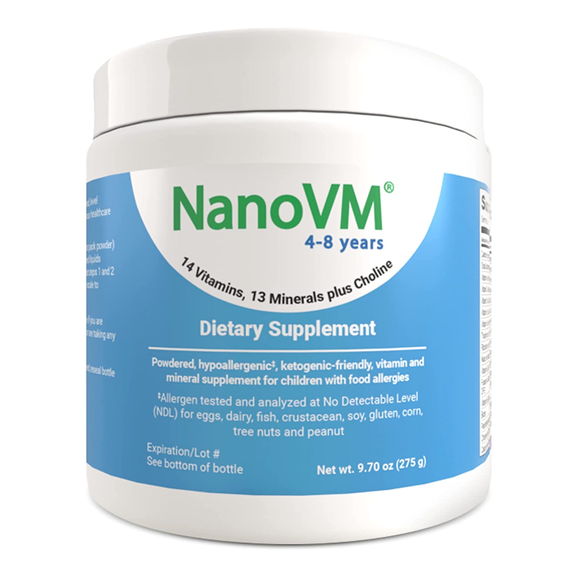 NanoVM Dietary Supplement for 4  8 Years, 275-gram Jar MK 923965