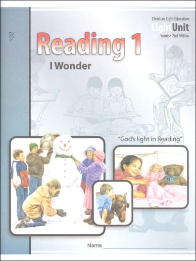 I Wonder Reading 102 LightUnit Sunrise 2nd Ed
