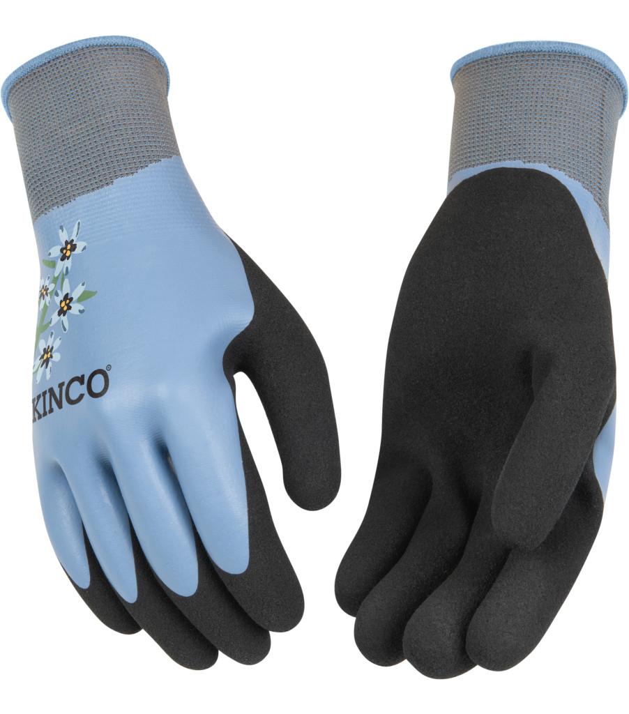 Women's HydroFlector&trade; Waterproof Polyester Knit Shell & Double-Coated Latex Palm, Black, large image number 2