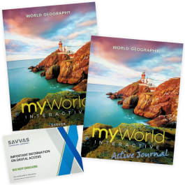 myWorld Interactive Geography Homeschool Bundle (2019)