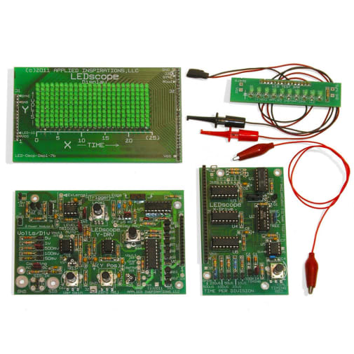 Advanced Electronics Course - LED Scope Part 2: Array Oscilloscope